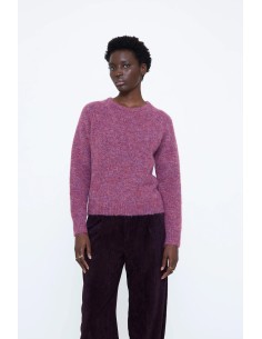 JERSEY MEZCLA LANA FUSCIA 10805