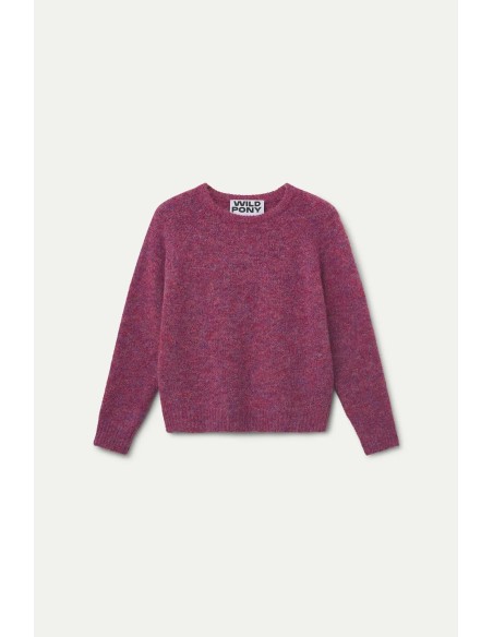 JERSEY MEZCLA LANA FUSCIA 10805