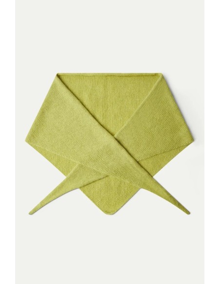 BUFANDA TRIANGULAR VERDE 10319