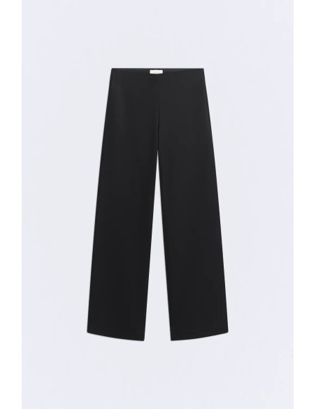 PANTALON FLARE PUNTO INTERLOCK CHER