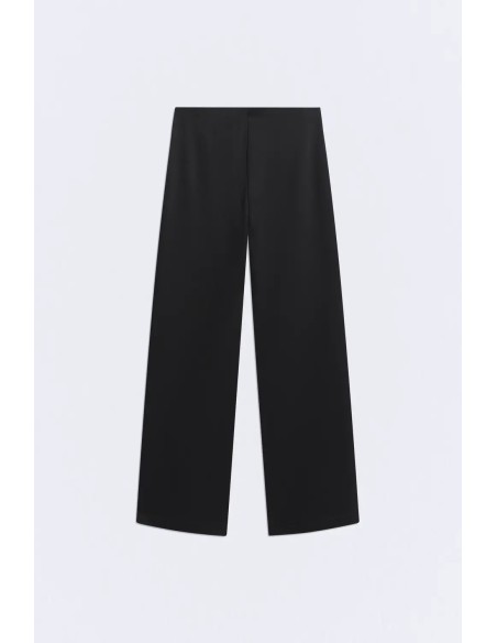 PANTALON FLARE PUNTO INTERLOCK CHER