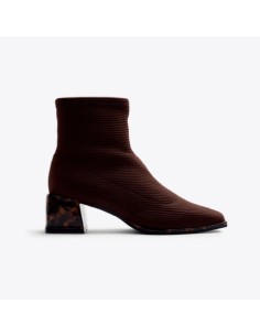 BOTIN ELASTICO TACON  MARRON 2