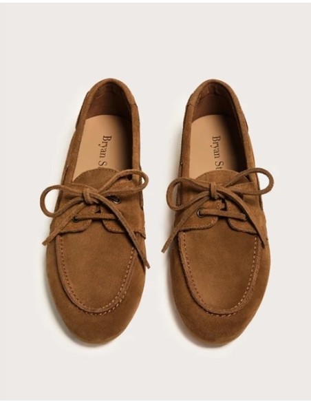 MOCASÍN "ABRIL"  SERRAJE CAPUCHINO