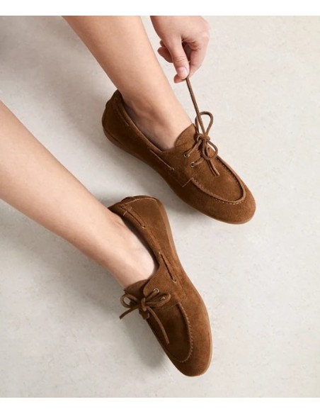 MOCASÍN "ABRIL"  SERRAJE CAPUCHINO