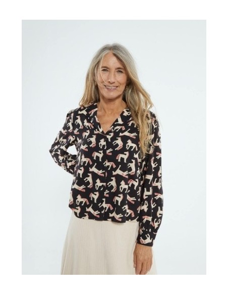 CAMISA CON ESTAMPADO HORSE