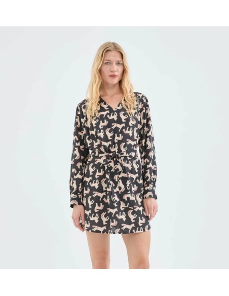 VESTIDO CORTO HORSE 12110