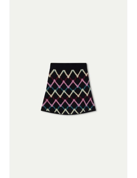 FALDA CORTA ESTAMPADO SKEIN 10368