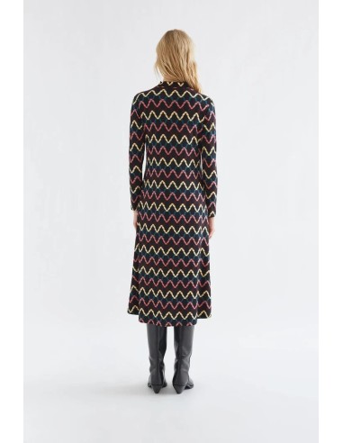 VESTIDO MIDI CON ESTAMPADO SKEIN 11156 SIN FOTO PRECIO