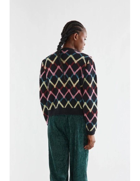 CARDIGAN CON ESTAMPADO SKEIN 10367