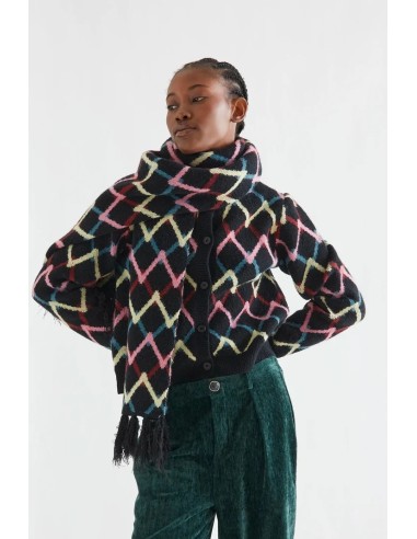 CARDIGAN CON ESTAMPADO SKEIN 10367