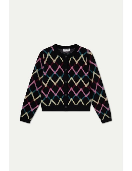 CARDIGAN CON ESTAMPADO SKEIN 10367