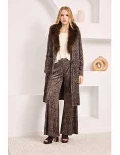 ABRIGOTERCIOPELO ESTAMPADO ZEKI
