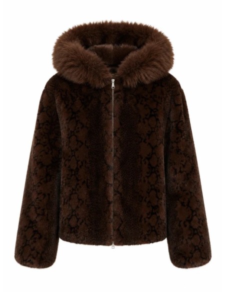 ABRIGO PELO BOMBER CAPUCHA NEBET