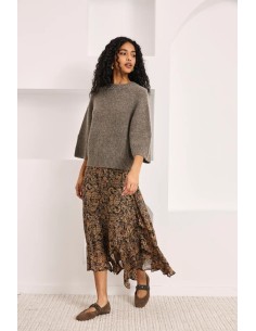 JERSEY DE LANA CUELLO JOYA CHOCOLATE ULREN