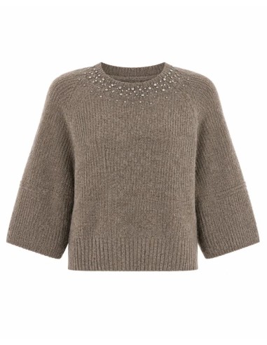 JERSEY DE LANA CUELLO JOYA CHOCOLATE ULREN
