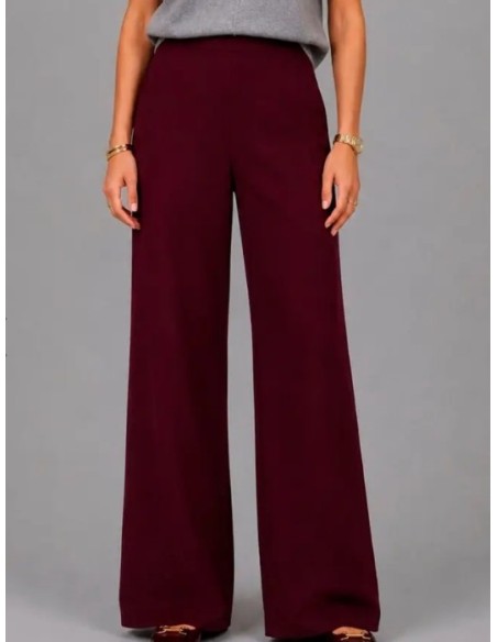 PANTALÓN MONA GRANATE