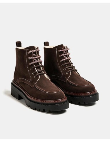 BOTA SERRAJE MUSTANG BORREGUILLO