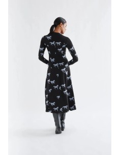VESTIDO MIDI CON ESTAMPADO HORSE  12108 2