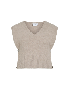 CHALECO PUNTO VILYLA BEIGE