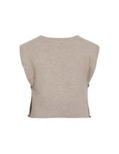 CHALECO PUNTO VILYLA BEIGE 2