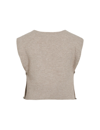 CHALECO PUNTO VILYLA BEIGE